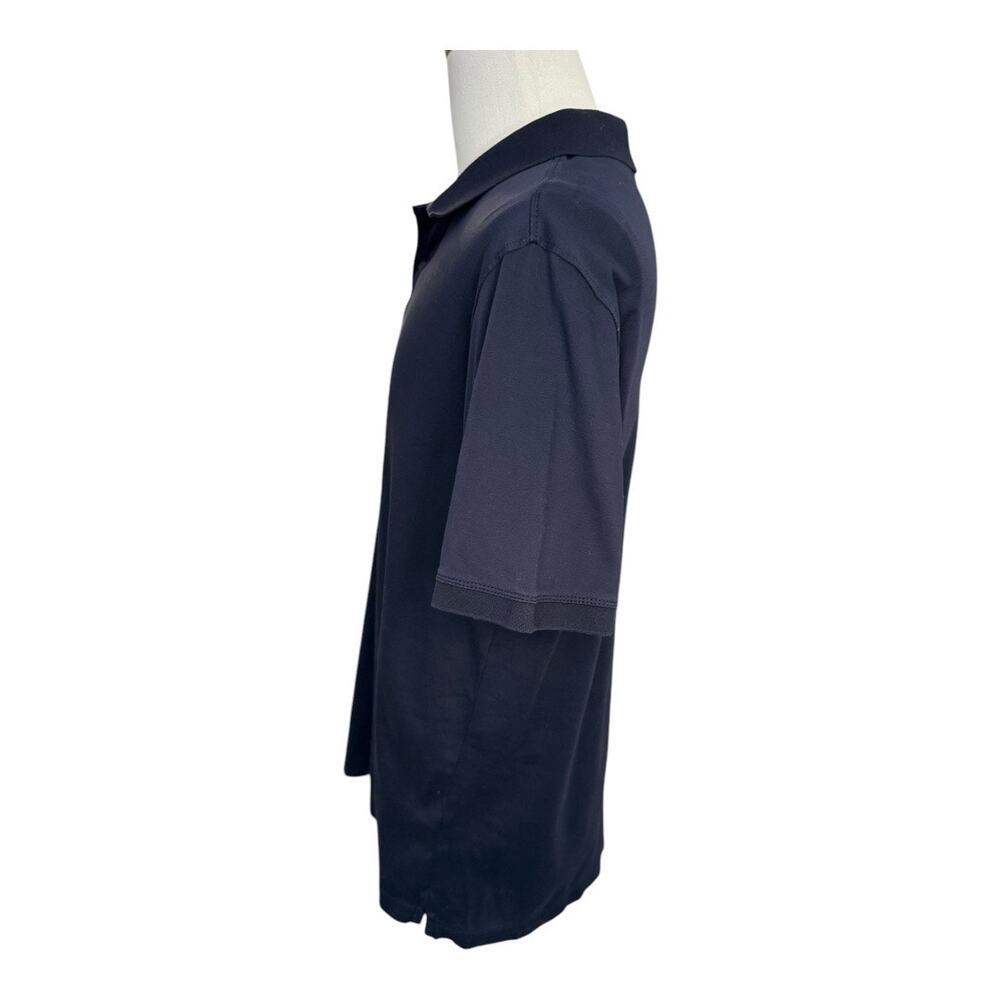 Banana Republic Men's Big & Tall Luxe Touch Polo Shirt Blue Size Large - Picture 2 of 5
